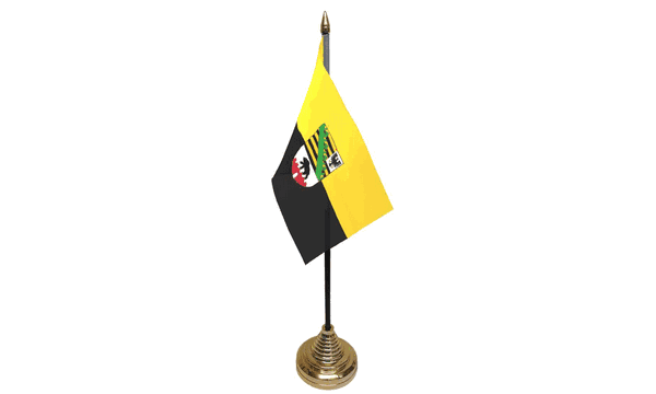 Sachsen Anhalt Table Flags